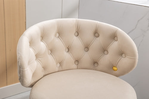 Counter Height Bar Stools Set of 2 for Kitchen Counter Solid Wood Legs