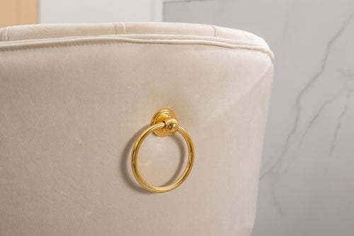 Counter Height Bar Stools Set of 2 for Kitchen Counter Solid Wood Legs